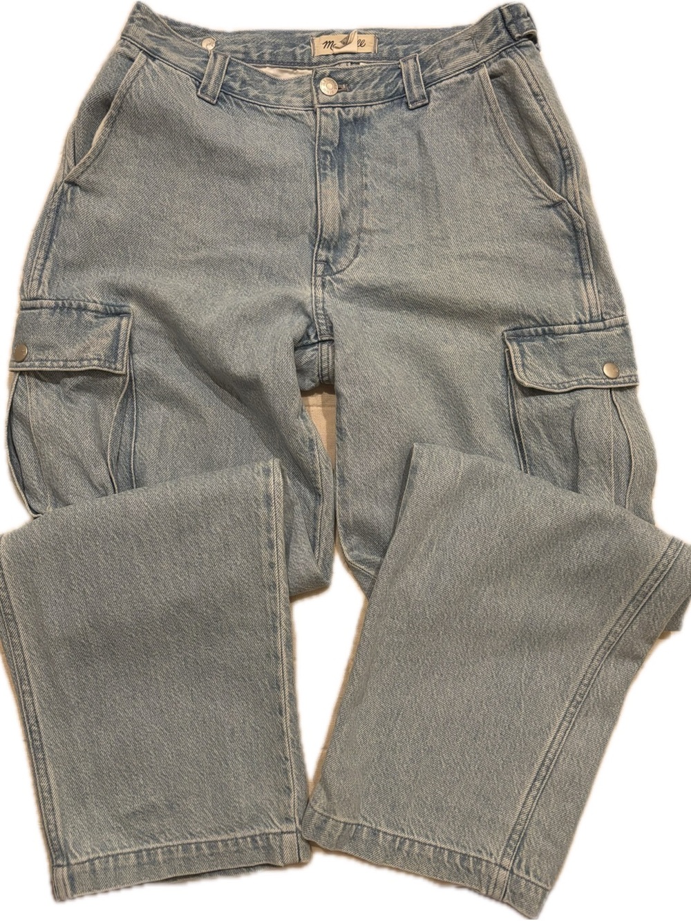Madewell Low Slung Cargo Jeans
